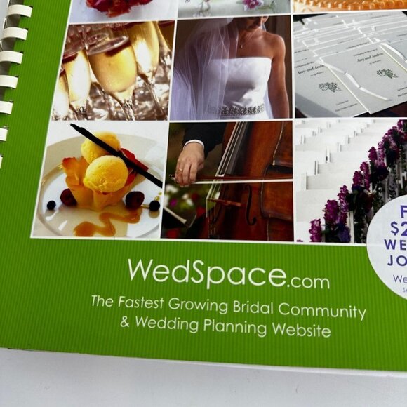 My Wedding Vendor Workbook & Organizer Spiral Bound Book - Picture 2 of 5